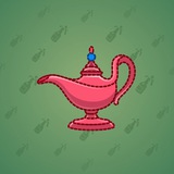 Genie Lamp #1708