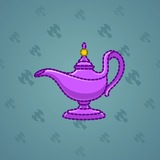 Genie Lamp #1709 Genie Lamp #1709