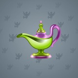Genie Lamp #1710