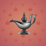 Genie Lamp #1712 Genie Lamp #1712