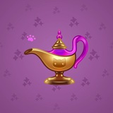Genie Lamp #1716