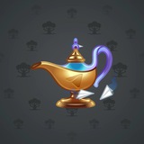 Genie Lamp #1719 Genie Lamp #1719