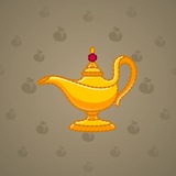 Genie Lamp #1731 Genie Lamp #1731