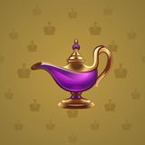 Genie Lamp #1744 Genie Lamp #1744