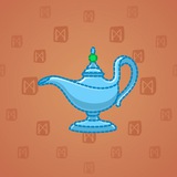 Genie Lamp #1757