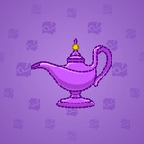 Genie Lamp #1761 Genie Lamp #1761