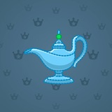 Genie Lamp #1786 Genie Lamp #1786