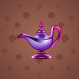 Genie Lamp #1792 Genie Lamp #1792
