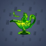 Genie Lamp #1805