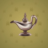 Genie Lamp #1807 Genie Lamp #1807