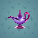 Genie Lamp #1808