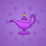 Genie Lamp #1829 Genie Lamp #1829