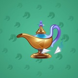 Genie Lamp #1850 Genie Lamp #1850
