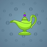 Genie Lamp #1851 Genie Lamp #1851