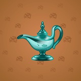 Genie Lamp #1858