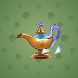 Genie Lamp #1867 Genie Lamp #1867