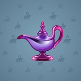 Genie Lamp #1875 Genie Lamp #1875