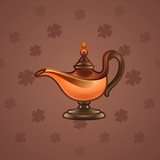 Genie Lamp #1882 Genie Lamp #1882
