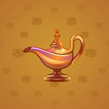 Genie Lamp #1897