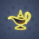 Genie Lamp #1904 Genie Lamp #1904