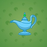 Genie Lamp #1907 Genie Lamp #1907