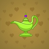 Genie Lamp #1910 Genie Lamp #1910