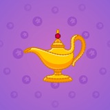 Genie Lamp #1918 Genie Lamp #1918