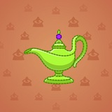 Genie Lamp #1921 Genie Lamp #1921