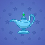 Genie Lamp #1937