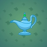 Genie Lamp #1957 Genie Lamp #1957