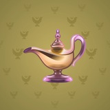 Genie Lamp #1988 Genie Lamp #1988
