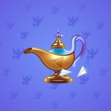 Genie Lamp #2027