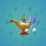 Genie Lamp #2034