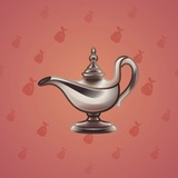 Genie Lamp #2037 Genie Lamp #2037