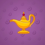 Genie Lamp #2040 Genie Lamp #2040