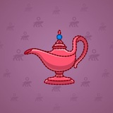 Genie Lamp #2044 Genie Lamp #2044