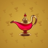 Genie Lamp #2046