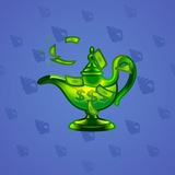 Genie Lamp #2049 Genie Lamp #2049