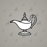 Genie Lamp #2051