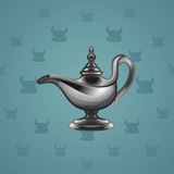 Genie Lamp #2052 Genie Lamp #2052