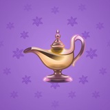 Genie Lamp #2054 Genie Lamp #2054