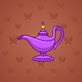 Genie Lamp #2055 Genie Lamp #2055