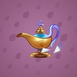 Genie Lamp #2058 Genie Lamp #2058