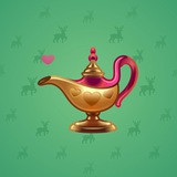 Genie Lamp #2065 Genie Lamp #2065