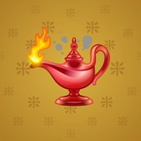 Genie Lamp #2066