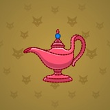 Genie Lamp #2079 Genie Lamp #2079