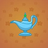 Genie Lamp #208
