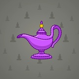 Genie Lamp #2080