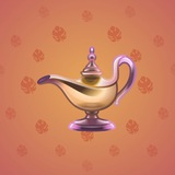 Genie Lamp #2083