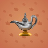 Genie Lamp #2090 Genie Lamp #2090